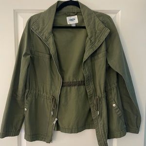 Old Navy Green Utility Coat, size medium